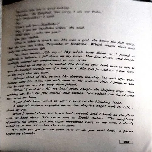 One Night The Call Centre (pages 258) (by Chetan Bhagat)