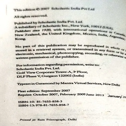 The Prisoner Of Zenda (pages 228) (by Anthony Hope) (last page is little damaged)