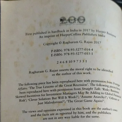 I Do What I Do (pages 324) (by Raghuram G Rajan)