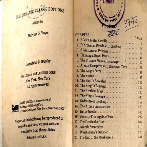 The man in The Iron mask (pages 238)