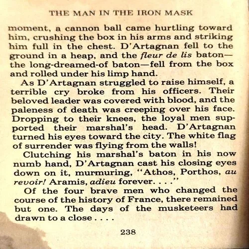 The man in The Iron mask (pages 238)