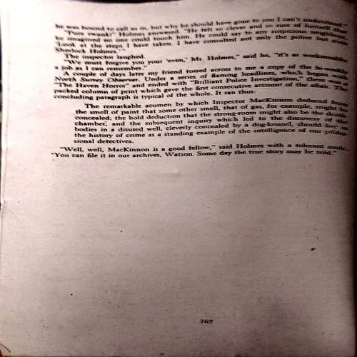 Sherlock Holmes (pages 762)