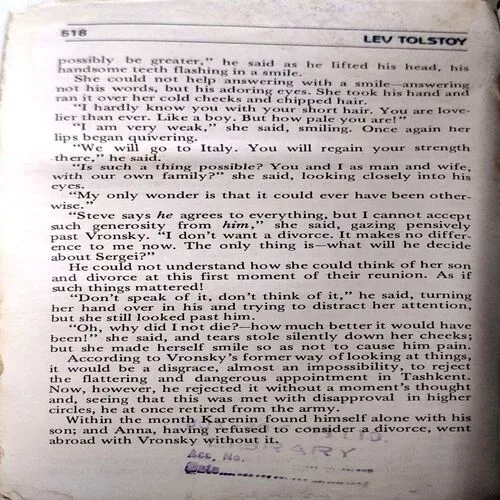 Lev Tolstoy (pages 518)