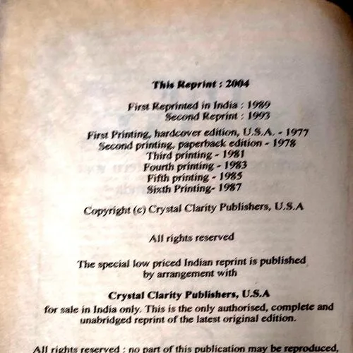 Autobiography Of A Western Yogi (pages 218)