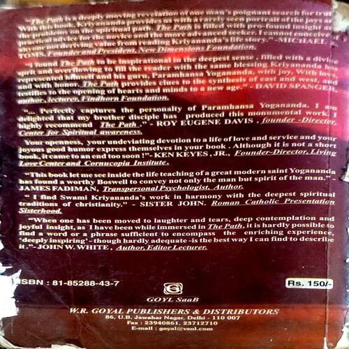 Autobiography Of A Western Yogi (pages 218)