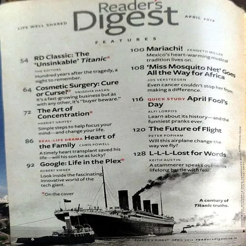 Reader's Digest (April 2012)