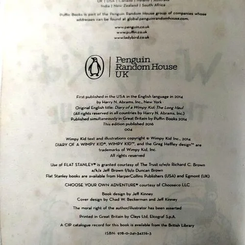 Diary Of A Wimpy Kid The Long Haul (pages 218)