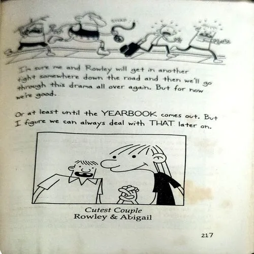 Diary Of A Wimpy Kid Hard Luck (pages 218)
