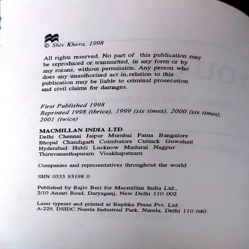 You Can Win (pages 270)