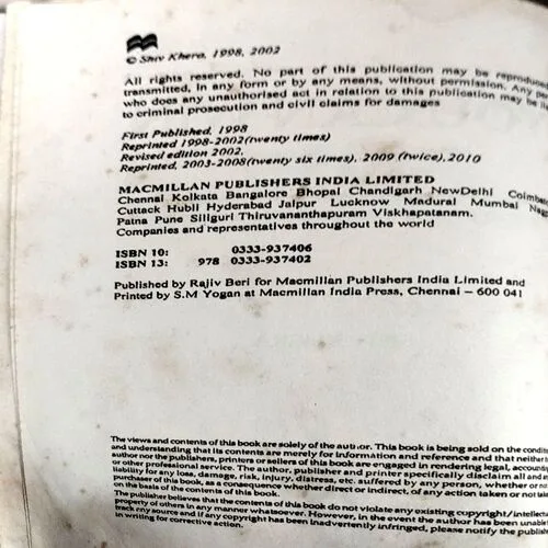 Document 29_14 You Can Win (pages 290) (By Shiv Khera)