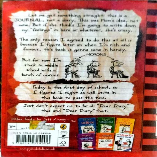 Diary Of A Wimpy Kid (Pages 218) (By Jeff Kinny)