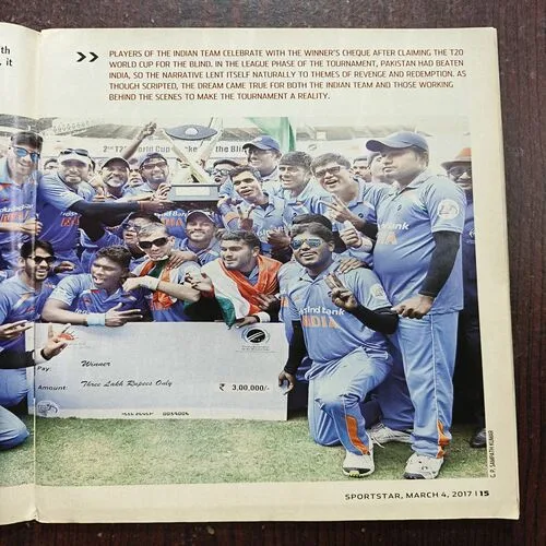 Sportstar ( March 2017 )