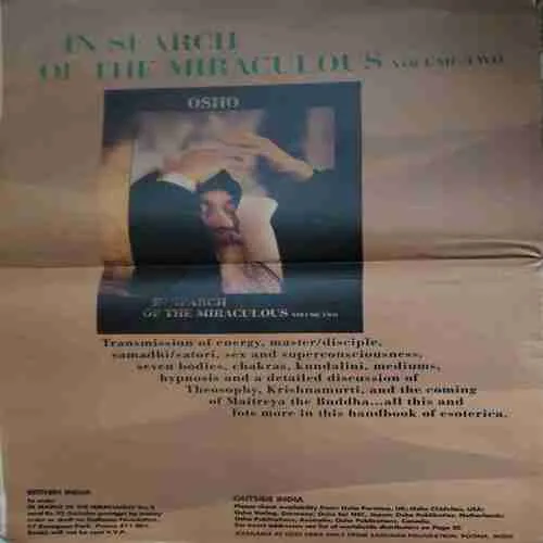 Osho Times ( 16th December 1994 ) ( Big Magazine ) (Damaged book )