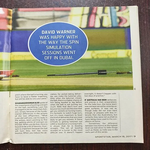 Sportstar ( March 2017 )