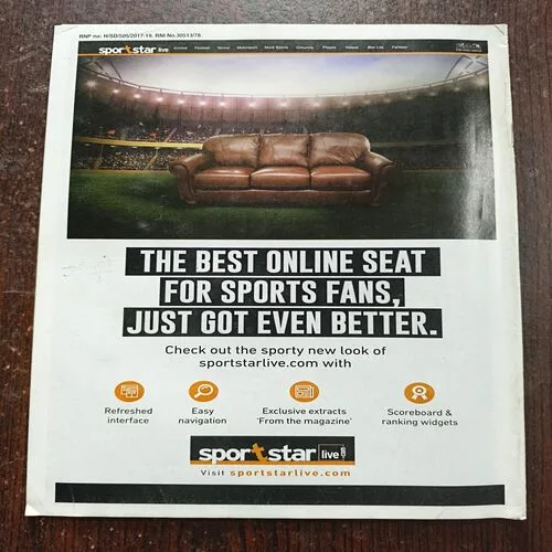 Sportstar ( March 2017 )