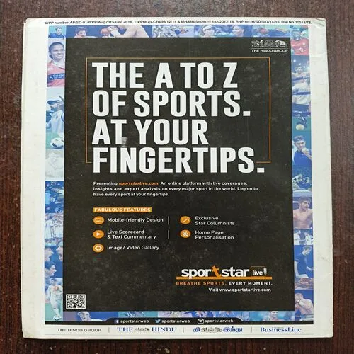 Sportstar ( December 2016 )