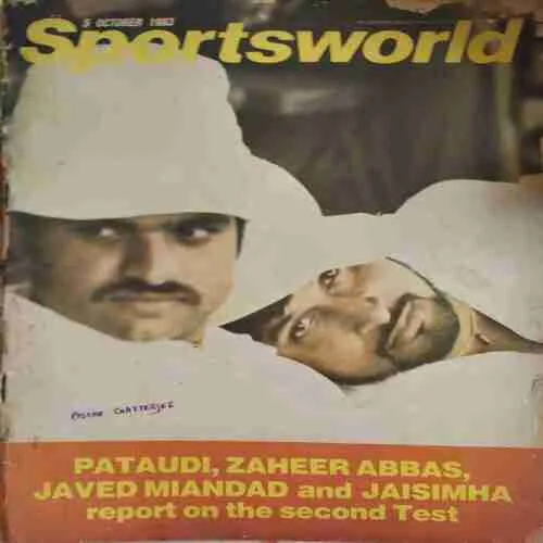Sportsworld ( 5th October 1983 ) ( cut on front cover )