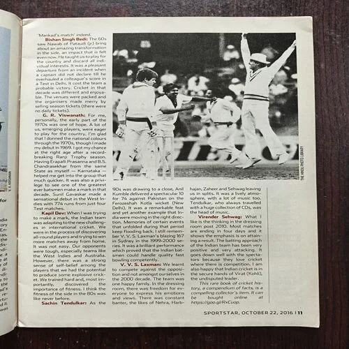 Sportstar ( October 2016 )