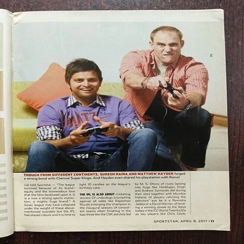 Sportstar ( April 2017 )