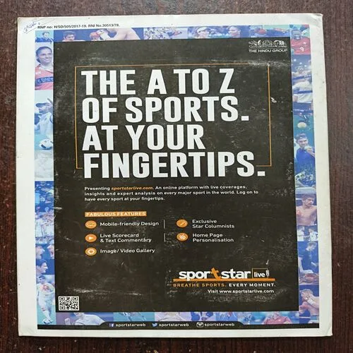 Sportstar ( April 2017 )