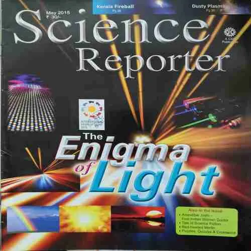 Science Reporter ( May 2015 )