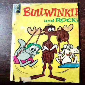 Bullwinkle And Rocky ( Damage , Few Pages Are Half Cut )