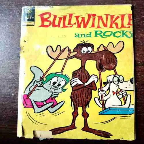 Document 2_58 Bullwinkle And Rocky ( Damage , Few Pages Are Half Cut )