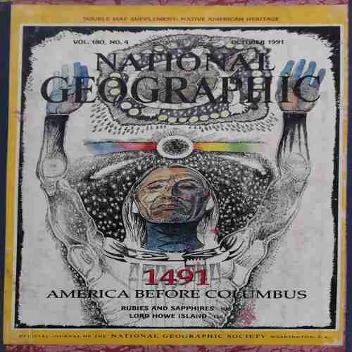 National geographic ( October 1991 ) ( cut on last page )