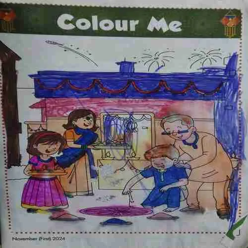 Champak ( 1st November 2024 ) ( cut on front cover )