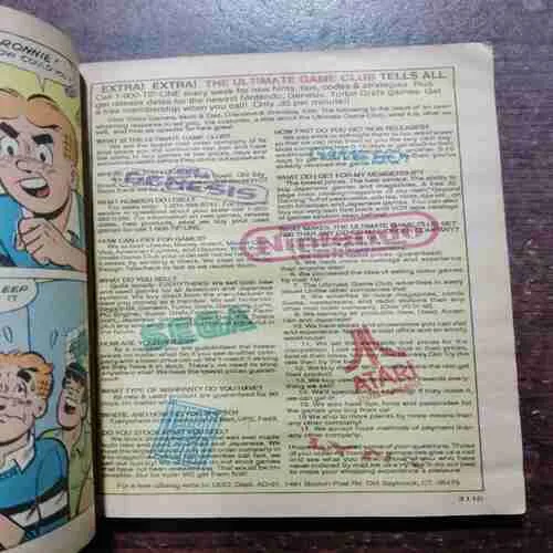 BETTY VERONICA DIGEST MAGAZINE (NO.48) BACK COVER MISSING .