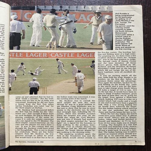 Sportstar ( December 1992 )