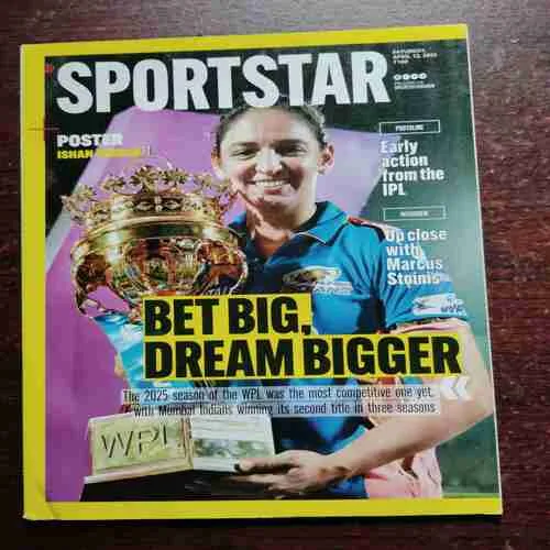 SPORTSTAR (APRIL 12 ,2025)WITH POSTER