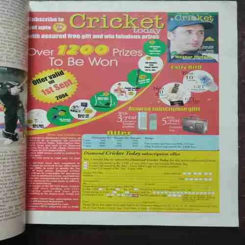 Cricket Today ( With Poster ) ( July 2004 )