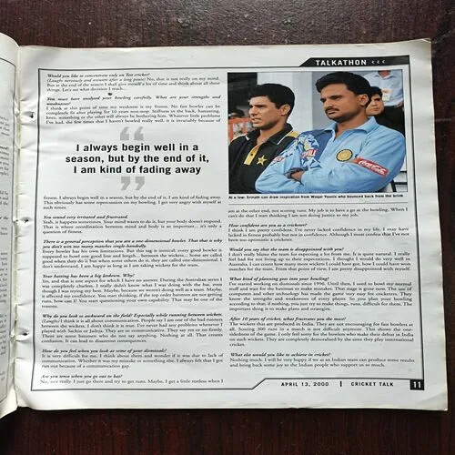 Cricket Talk ( April 2000 )