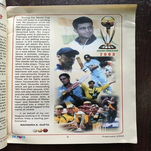 Cue Sports ( February 2003 )