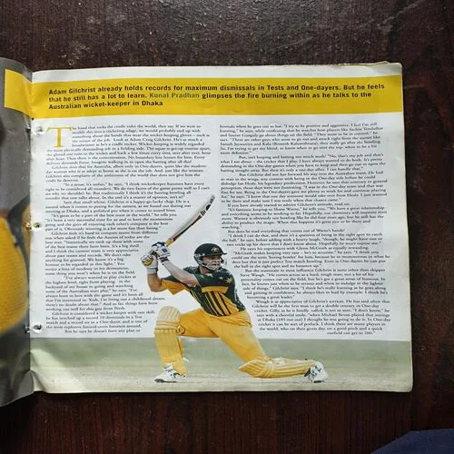 Cricket Talk ( April 2000 )