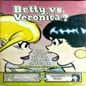 Betty V.S. Veronica ? ( Back Cover Is Missing )