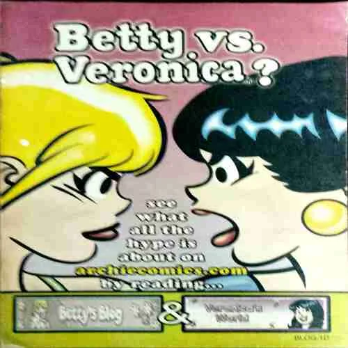 Betty V.S. Veronica ? ( Back Cover Is Missing )