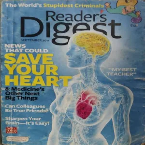 Readers 's Digest ( September 2011 ) ( cut on front cover ) Readers 's Digest ( September 2011 ) ( cut on front cover )