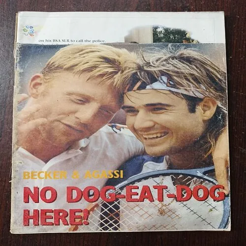 Sportstar ( June 1991 ) Front Cover Half Cut