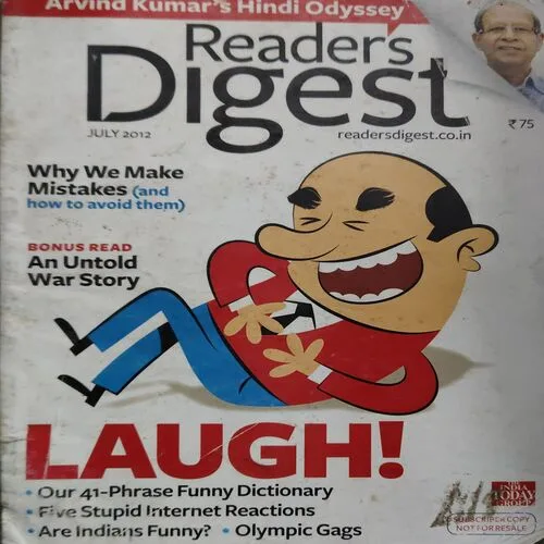 Readers 's Digest ( July 2012 ) ( cut on front cover )