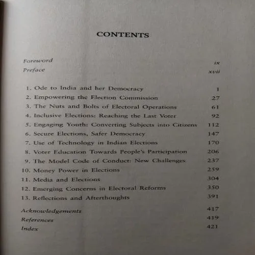 An Undocumented Wonder : The Making Of The Great Indian Election (S.Y Quraishi) (Total Pages = 434)