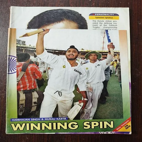 Sportstar ( November 2004 ) Front Cover Half Cut