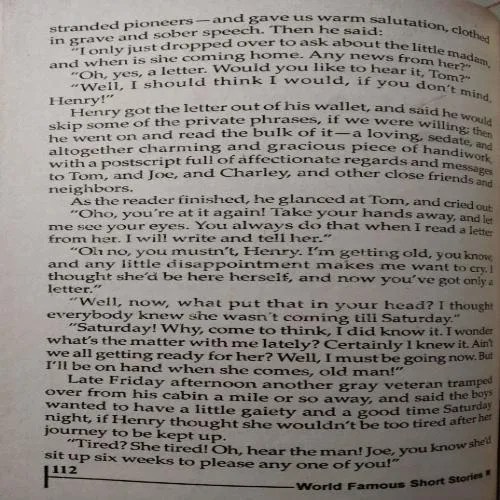 World Famous Short Stories (Total Pages = 224)