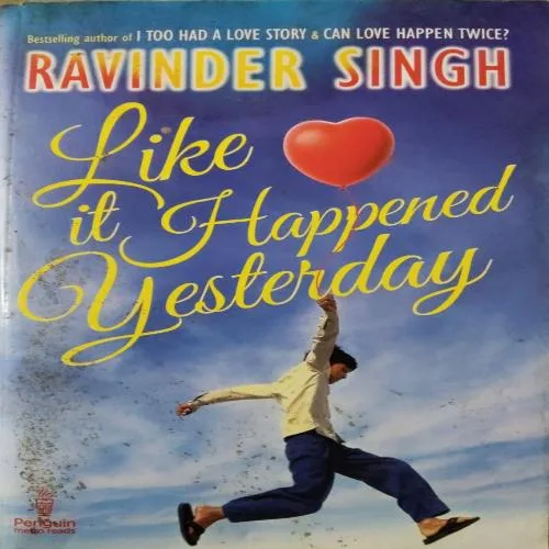 Like It Happened Yesterday (By Ravinder Singh) (Total Pages = 199)