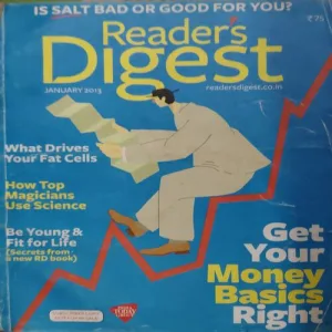 Readers 's Digest ( January 2013 ) ( cut on front cover ) Readers 's Digest ( January 2013 ) ( cut on front cover )