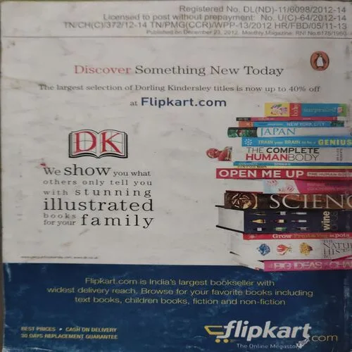 Readers 's Digest ( January 2013 ) ( cut on front cover )