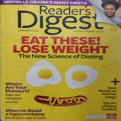Readers 's Digest ( January 2012 ) ( cut on front cover ) Readers 's Digest ( January 2012 ) ( cut on front cover )