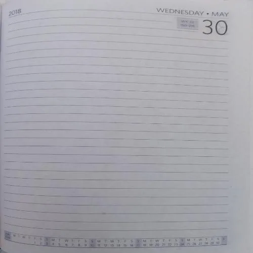 Diary 2018