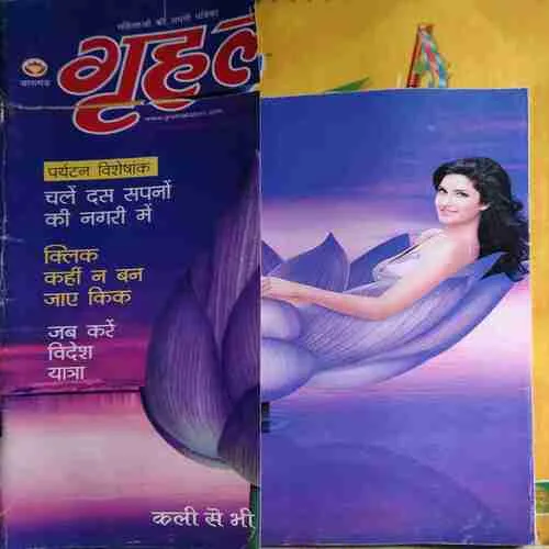 Grihlakshmi ( April 2010 ) ( cut on front cover )